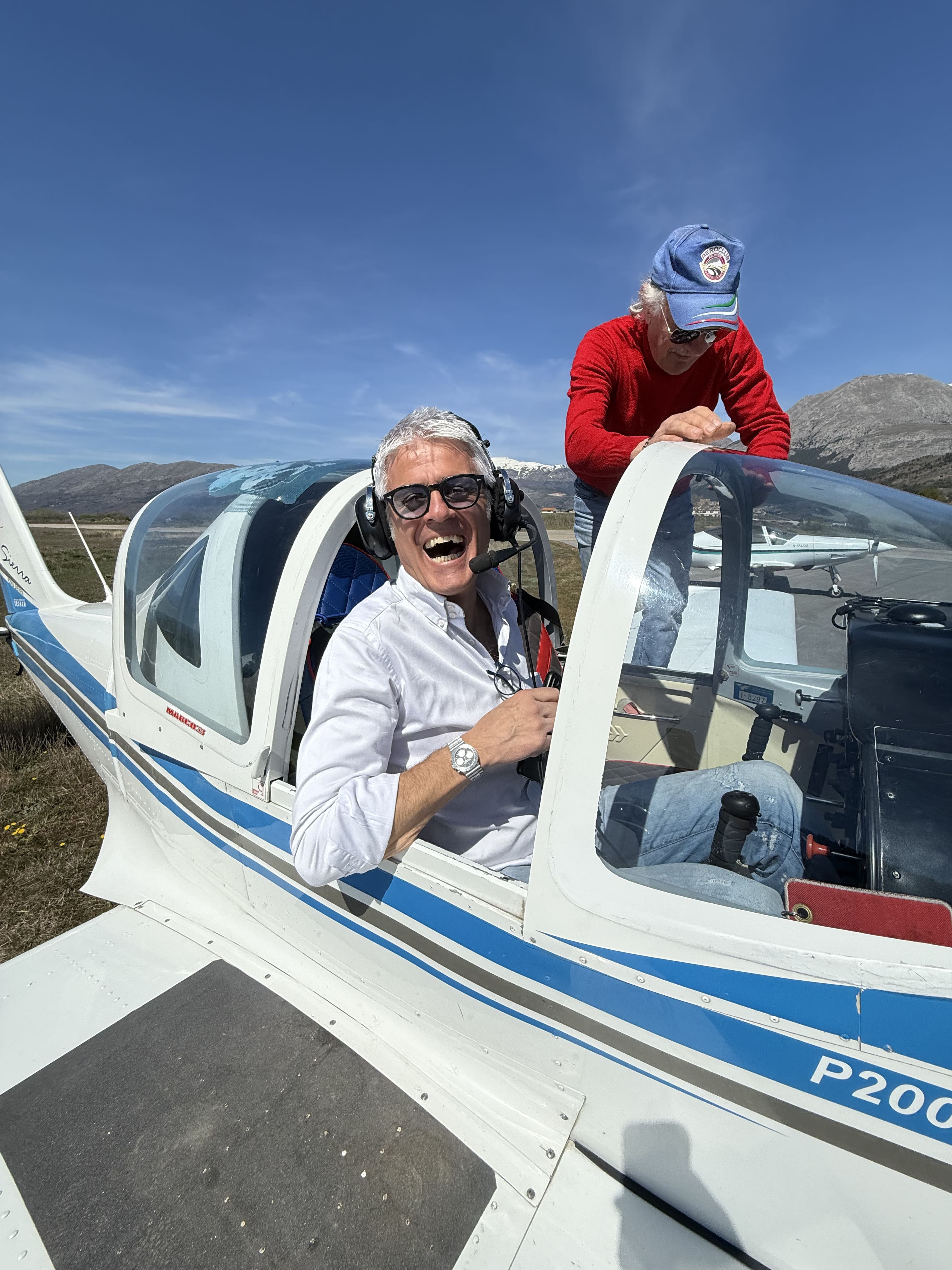 All'aviosuperficie di Celano
