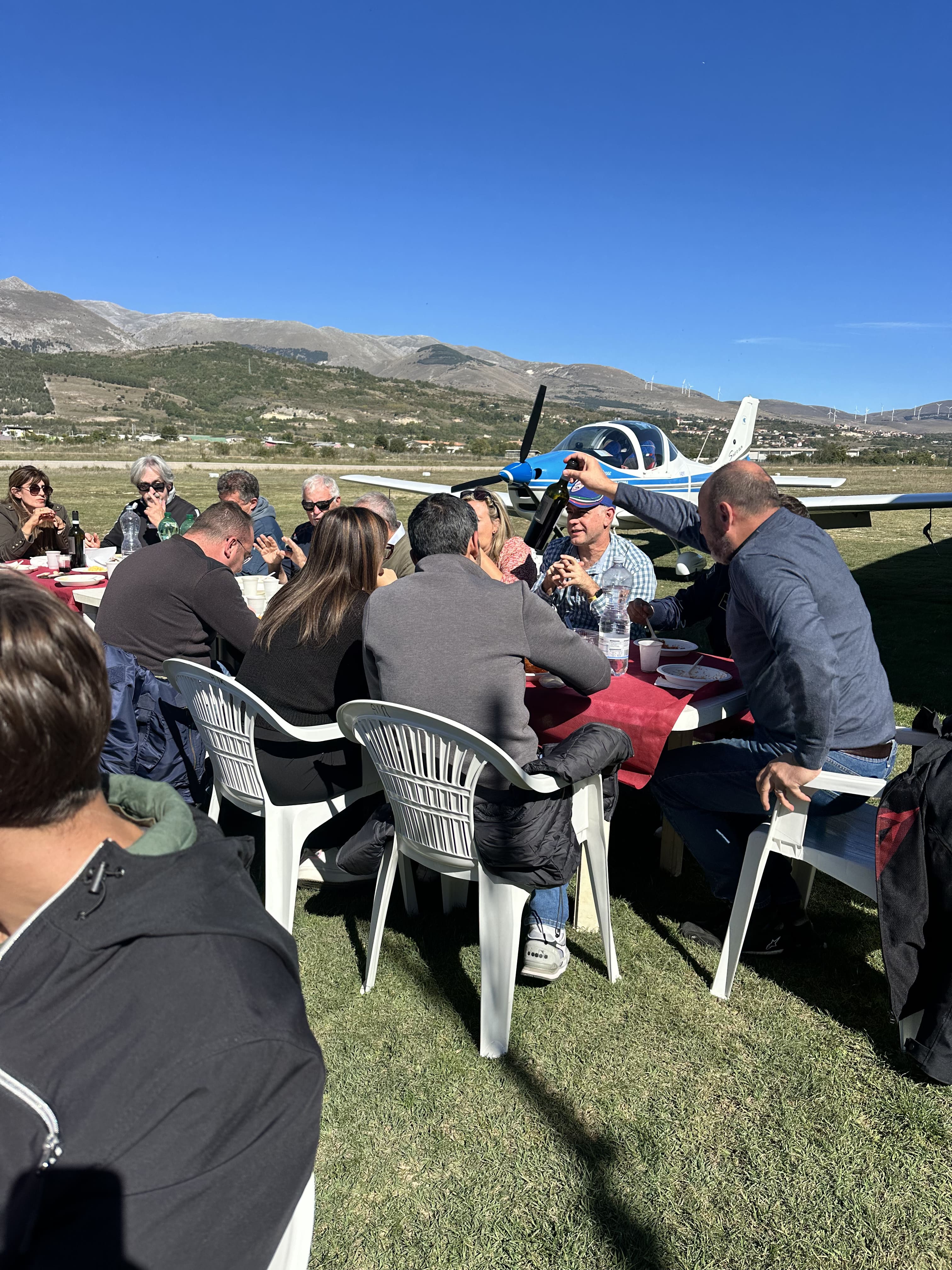 Pranzo in clubhouse